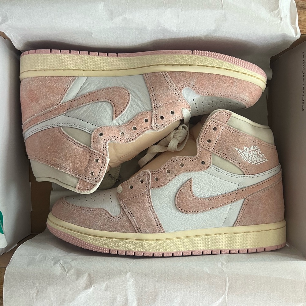 Nike Women’s Air Jordan 1 Retro Light Pink Suede